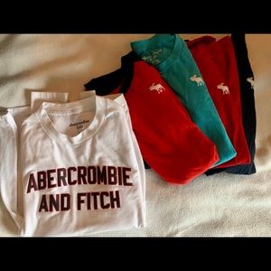 Abercrombie kids bundle (5) shirts BARELY WORN!